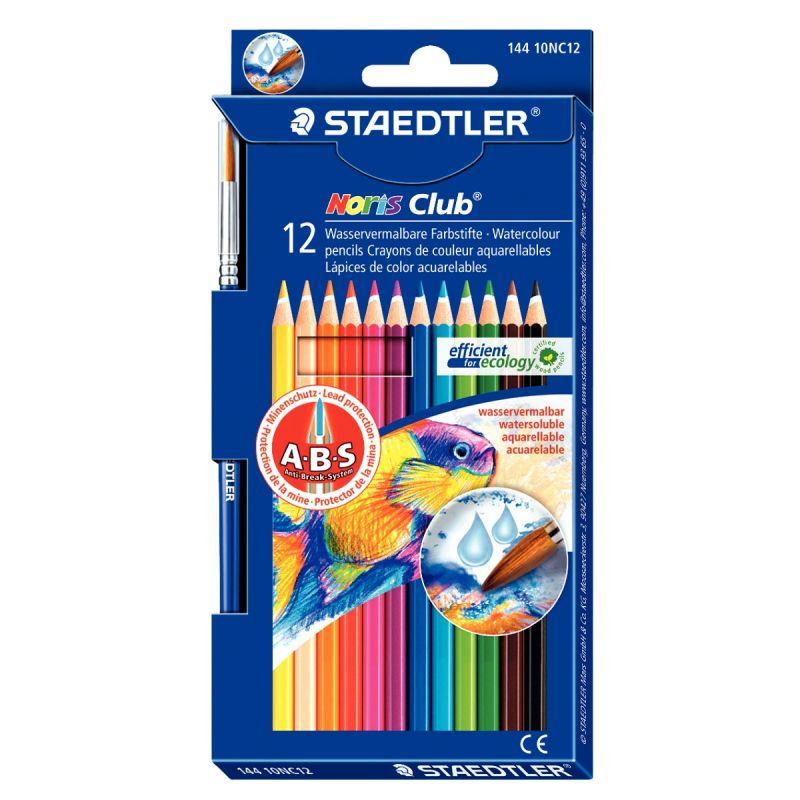 CRAYONS STUDENT Etui 12 crayons plastiques couleurs assorties