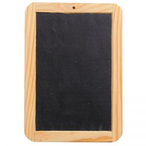 Maped Ardoise naturelle noire, quadrillée / unie, (L)260 x (H)182 mm, cadre  bois