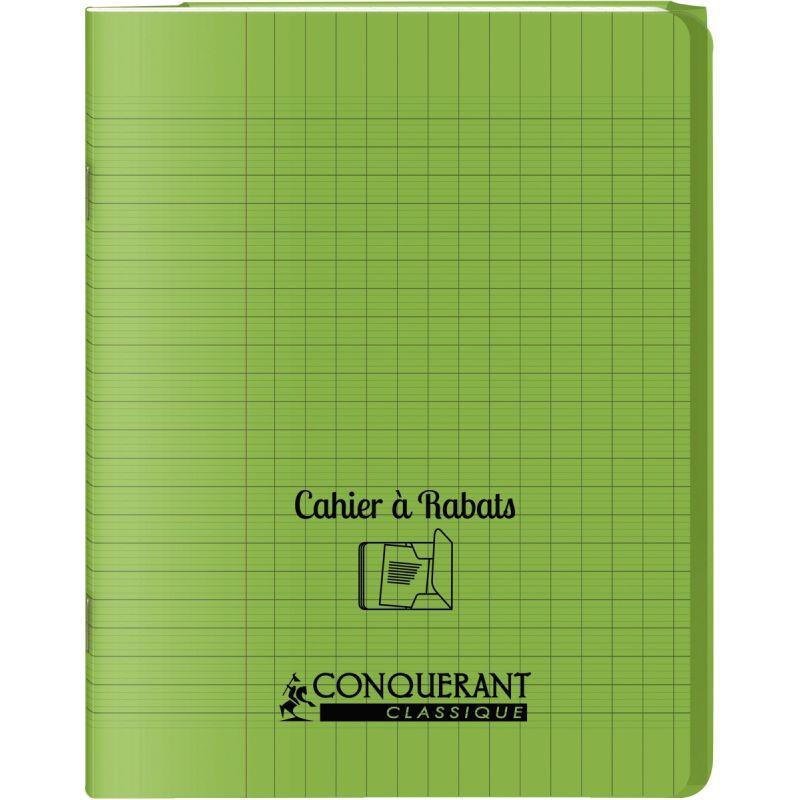 CAHIER BROUILLON CONQUERANT FORMAT 17X22CM SEYES 96 PAGES 56G